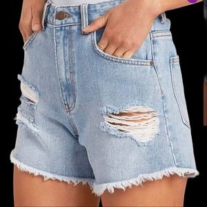 Billabong jean shorts